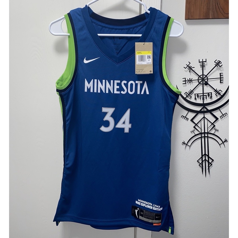 Nwt Nike Sylvia Fowles Minnesota Lynx Explorer Edition Victory Player Jersey Am